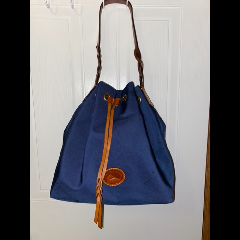 Dooney & Bourke Nylon Drawstring Bucket Bag